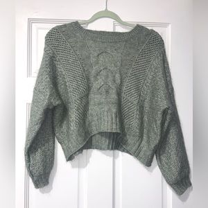 Sage Large Knit Sweater